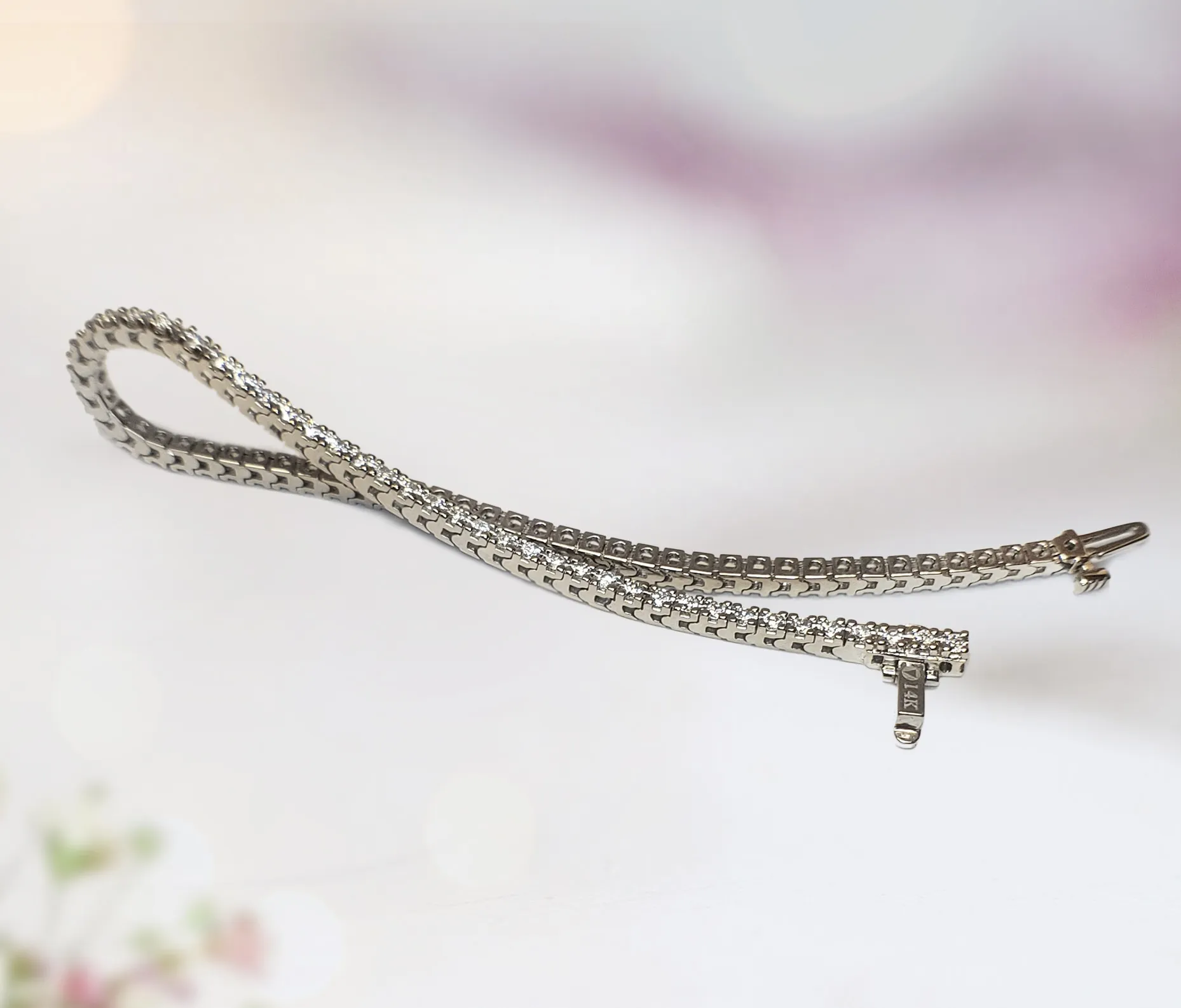 Four Prong Diamond Tennis Bracelet Four Prong Diamond Tennis Bracelet