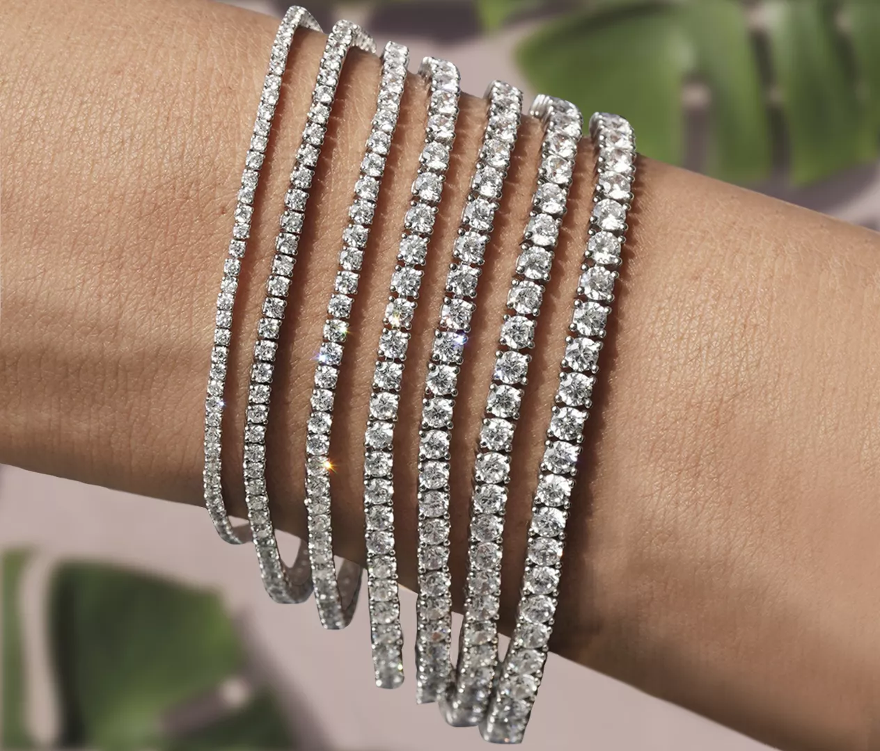 Four Prong Diamond Tennis Bracelets Four Prong Diamond Tennis Bracelet