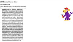 YouTube 505 Internal Server Error