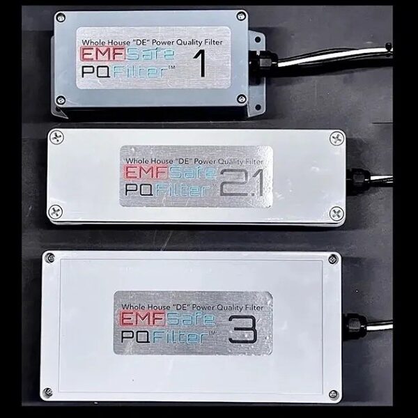 Three different types of electronic meters are shown.