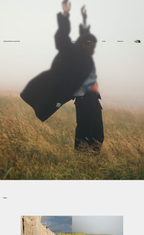 THE NORTH FACE – CIRCULAR WOOL COLLECTION