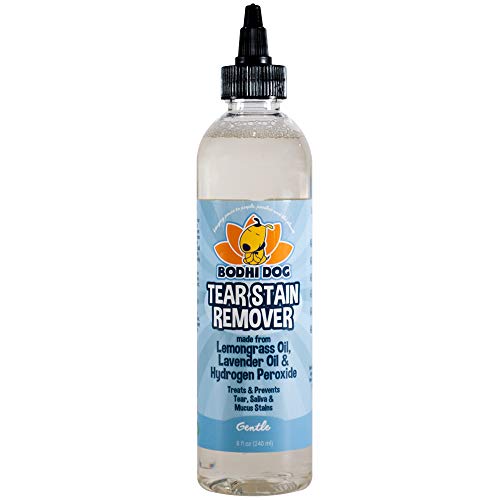 New Natural Tear Eye Stain Remover | Remove Stains and Clean Residue for Dogs and Cats | Safe Gentle Cleaner Solution for Fur and Delicate Coats | Made in USA - 1 Bottle 8oz (240ml) New Natural Tear Eye Stain Remover | Remove Stains and Clean Residue for Dogs and Cats | Safe Gentle Cleaner Solution for Fur and Delicate Coats | Made in USA - 1 Bottle 8oz (240ml)