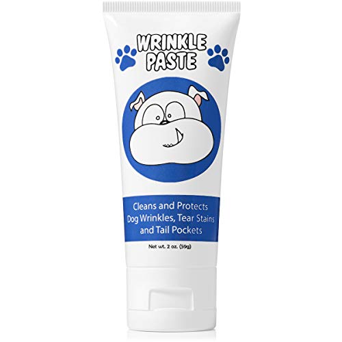 Squishface Wrinkle Paste - Cleans Wrinkles, Tear Stains and Tail Pockets - 2 Oz, Anti-Itch, Great for Bulldogs, Pugs and Frenchies Squishface Wrinkle Paste - Cleans Wrinkles, Tear Stains and Tail Pockets - 2 Oz, Anti-Itch, Great for Bulldogs, Pugs and Frenchies