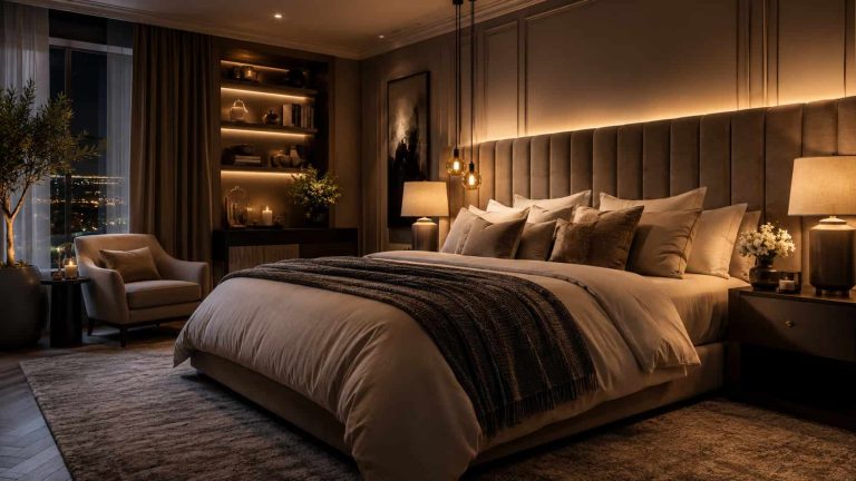 Une chambre haut de gamme.