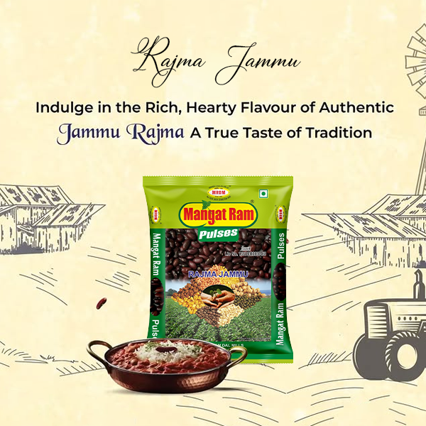 buy Rajma Online | Buy jammu rajma online | Rajma Jammu 2kg(1kg X 2)

