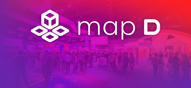 Map D event mapping software interface