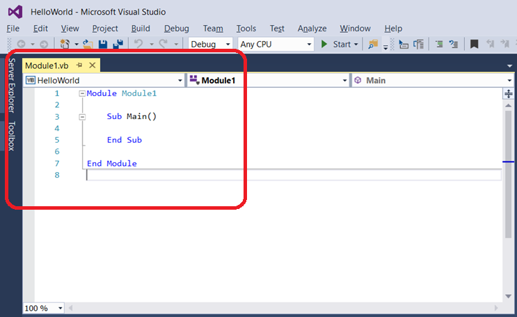 06 - mXparser - Hello World - Visual Basic - Visual Studio 2015