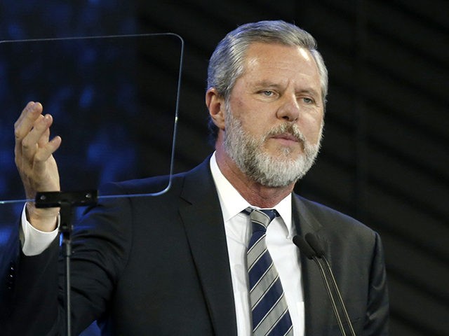 Jerry Falwell Jr. FILE - In this Nov. 28, 2018, file photo, Liberty University President Jerry Falwell Jr. s