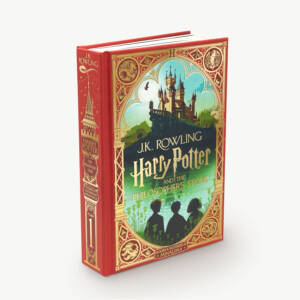 Harry Potter and the Philosopher's Stone by J.K. Rowling - hardcover book designed and illustrated by MinaLima.