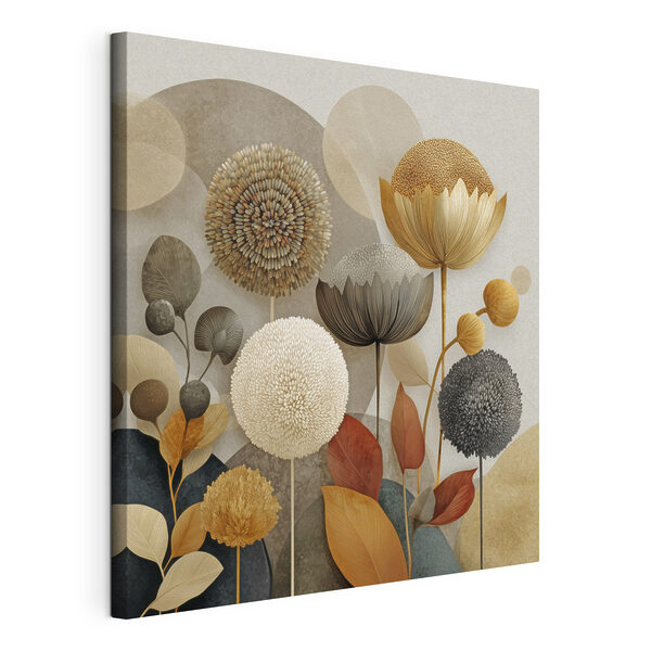 Art botanique aux tons doux