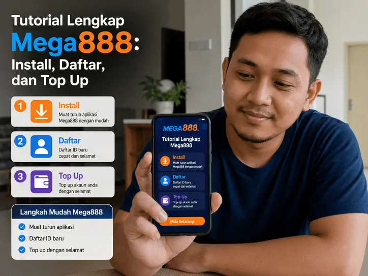 Tutorial Lengkap Mega888: Install, Daftar, dan Top Up