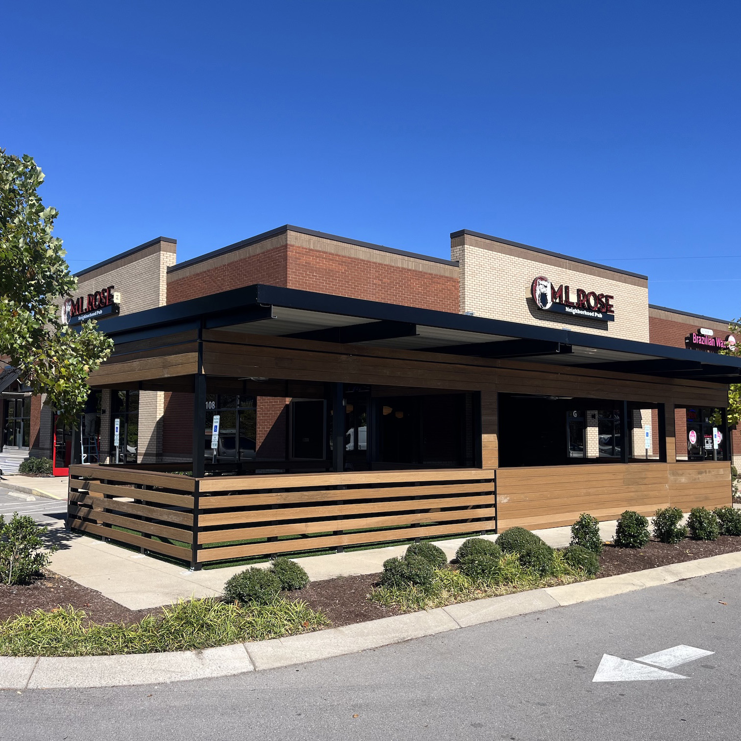 Exterior of M.L.Rose Murfreesboro Neighborhood Pub location