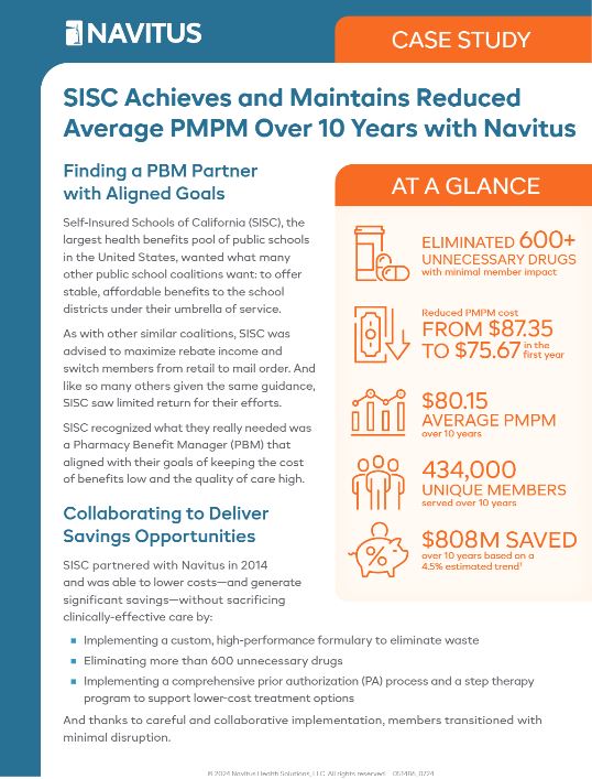 Self Insured Schools of California (SISC) Case Study link