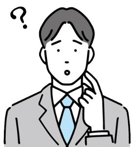 セキュリティ対策やルールが整っていない会社の担当者イメージ