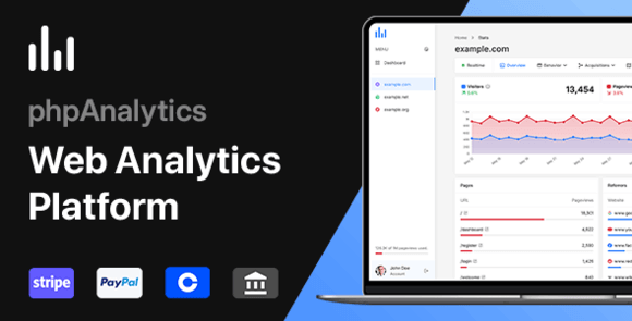 phpAnalytics Web Analytics Platform Nulled Script