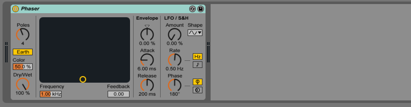 How to use the Ableton Live PHASER audio effect How to use the Ableton Live PHASER audio effect