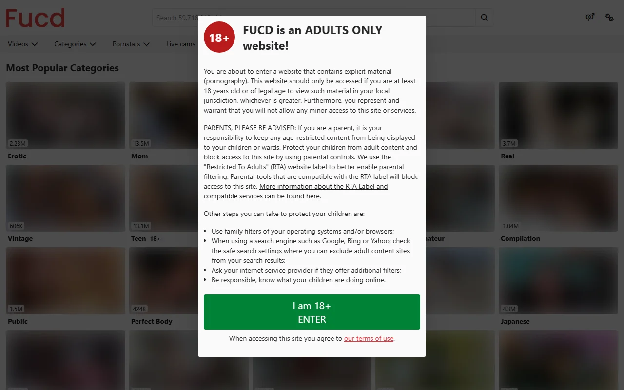 Screenshot of Fucd