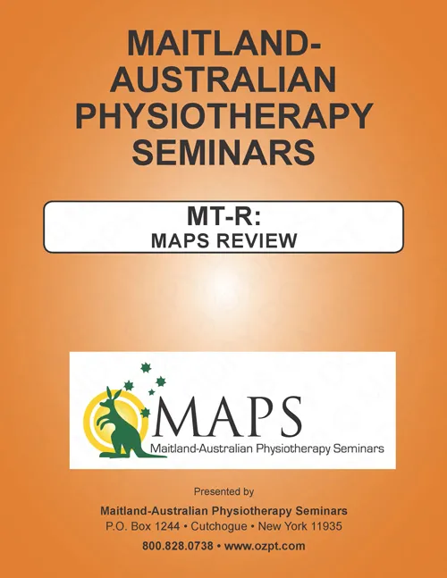 MT-R: MAPS Review Seminar