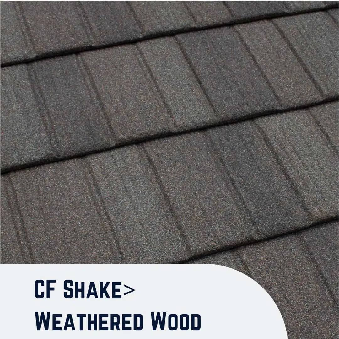 CF Shake Weathered Wood roofing