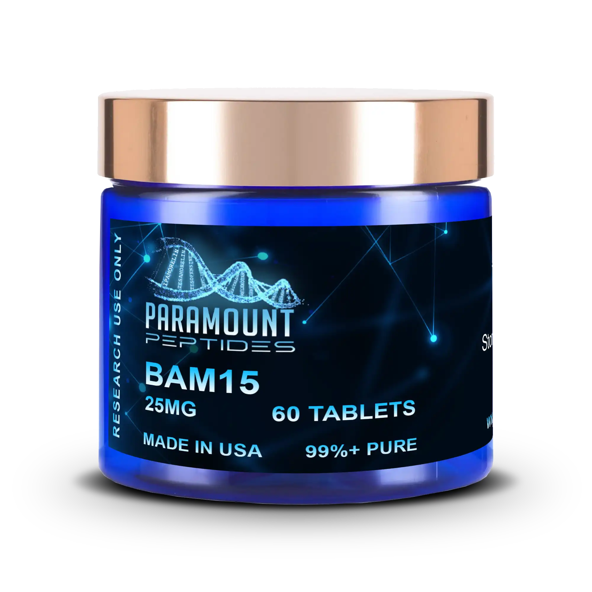 BAM15 (25mg) x 60 Tablets