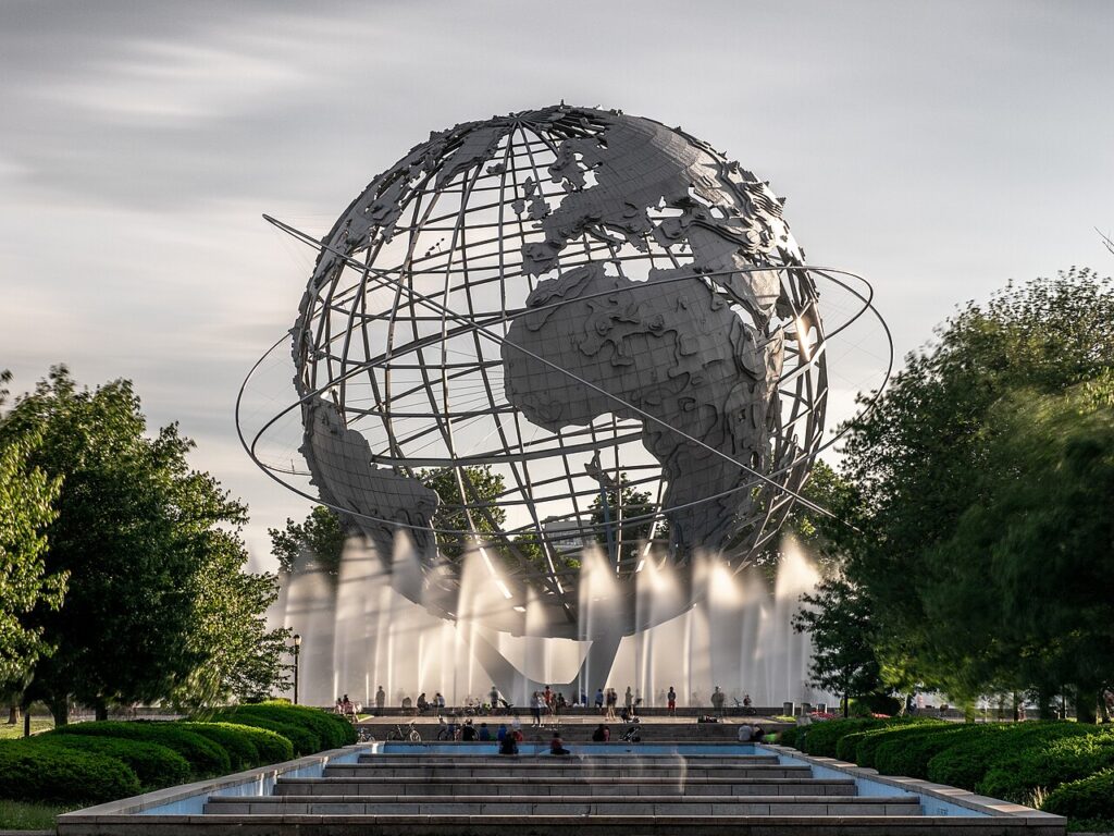 Queens Globe Monument View