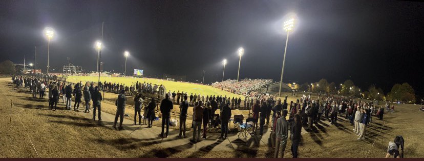 Overflow crowd that couldn’t get into stadium
