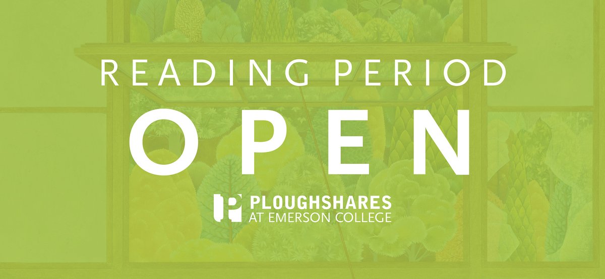 White text on a green background that reads, "Reading Period Open"