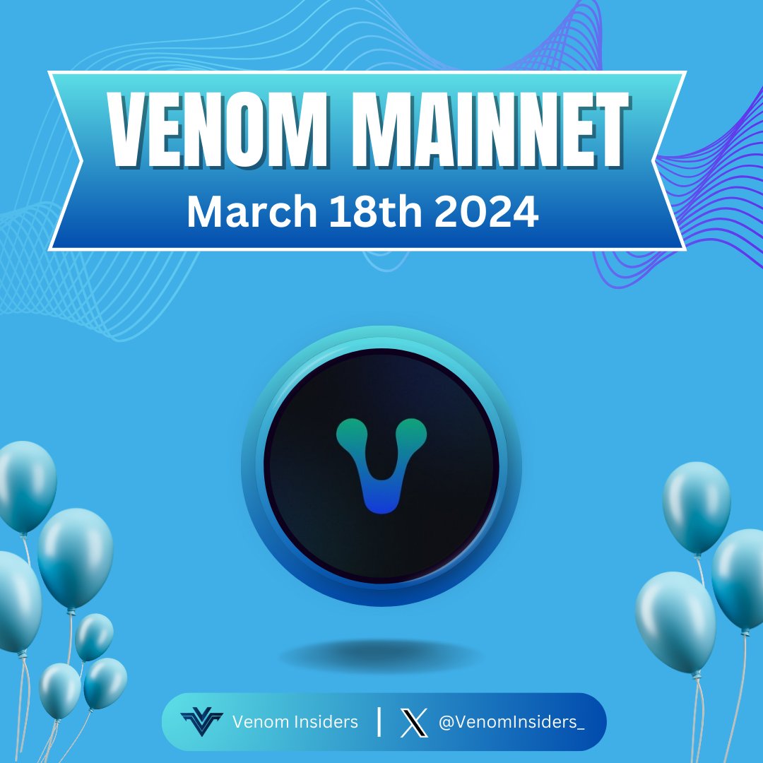 VENOM MAINNET IS READY