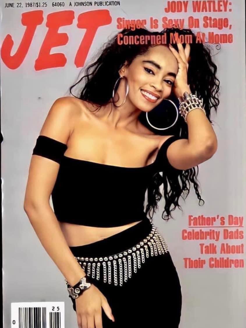 #OTD  June 22, 1987 

JET Magazine Cover Story | Solo Debut Album. 

It was a big deal back then for black artists to make it in the cover(it was a staple on beauty salons, barber shops on living room coffee tables). 
I did the photo shoot at Johnson Publications in Chicago - my hometown.  
#jodywatley  Wattage ✨⚡️😁💃🏽💋