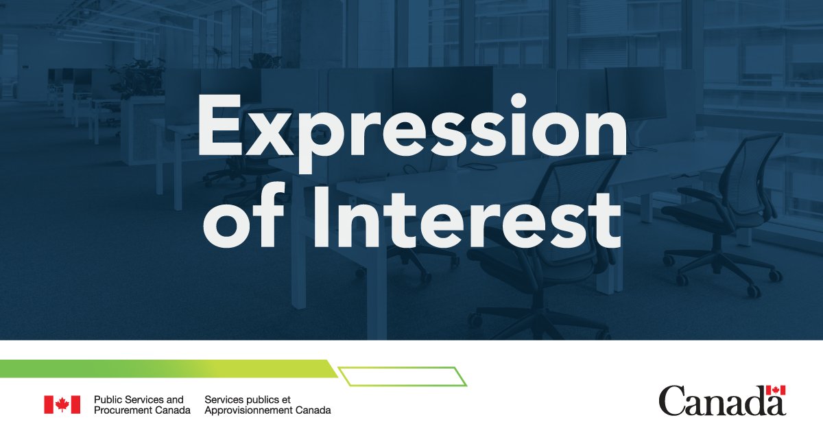 Text on image: Expression of Interest.