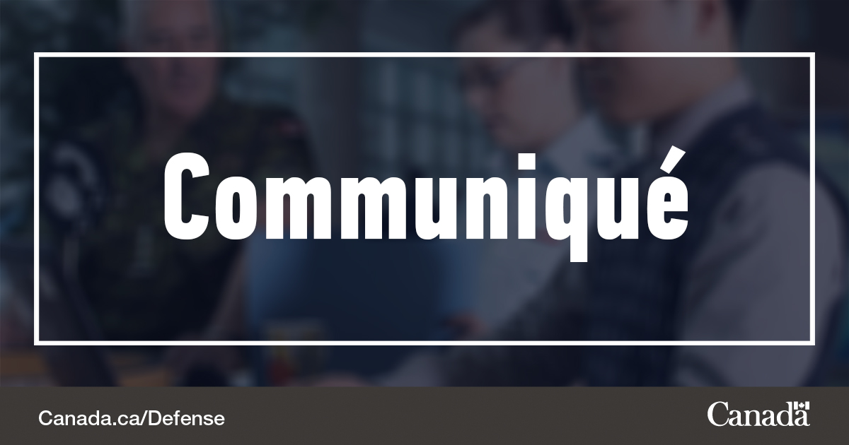 Texte sur l'image: Communiqué