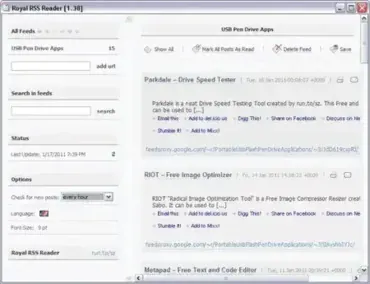 Royal RSS Feed Reader