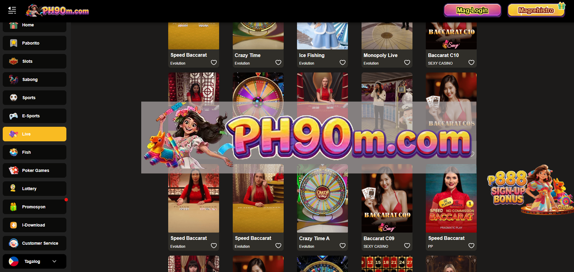Captivating Live Dealer Experience