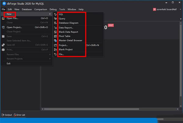forge studio for mysql使用教程配图2