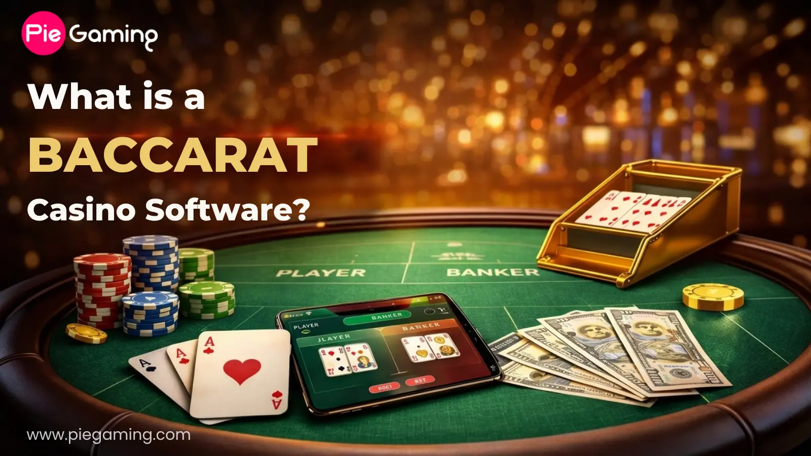 Software de jogo de cassino Bacará