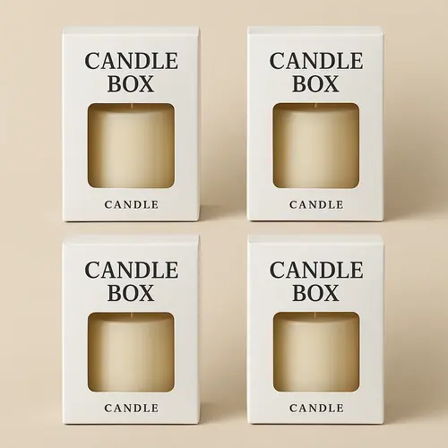 Custom Window Candle Boxes