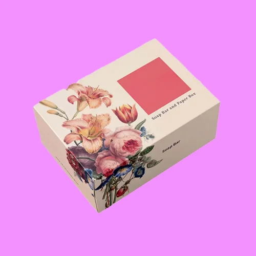 Printed Square Soap Boxes