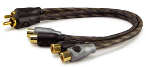 RCA connector Y-3000 1F2M - 2 pcs