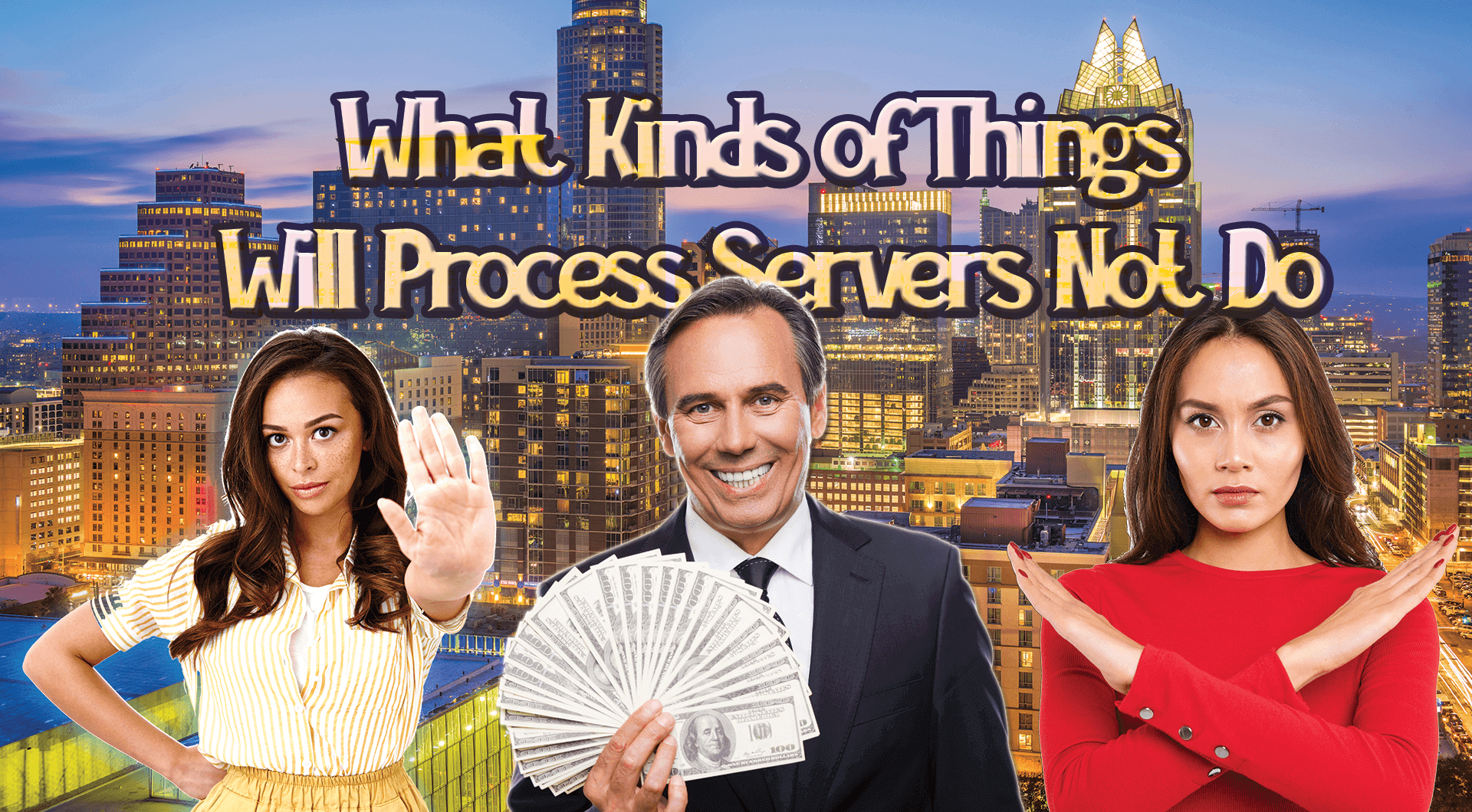 Learn! Is it Legal to Lie to a Process Server? 4 People said NO to a process server