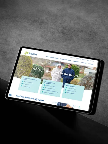 Radius Welzijn - <p>Al 15 jaar helpen wij zorgorganisatie Radius Welzijn om met effectieve communicatie haar doelgroep te bereiken. Recent hebben we de website van Radius Welzijn in een nieuw jasje gestoken, zodat deze weer perfect aansluit bij de vernieuwde huisstijl. De medewerkers van Radius Welzijn kunnen met behulp van het WordPress CMS gemakkelijk zelf de website te bewerken en nieuwe berichten plaatsen.</p><p>
</p>