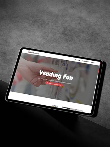 Vending Fun - <p>Vending Fun wilde een moderne website die hun automatenconcept helder uitlegt en nieuwe partners aanspreekt.</p><p><br></p>