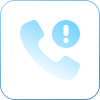Call center icon representing professional customer service for home services, emphasizing rapid response and US-based agents.