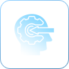 Icon representing call center services and customer support, emphasizing rapid response times for home service businesses.