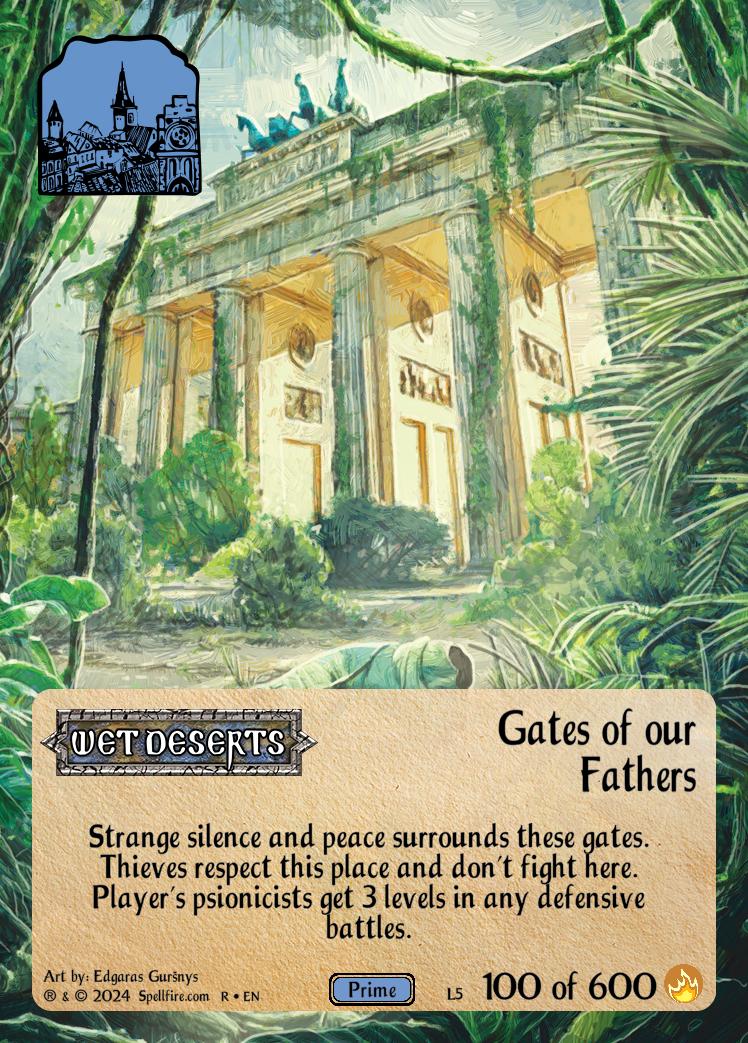 Level 5 Gates of our Fathers