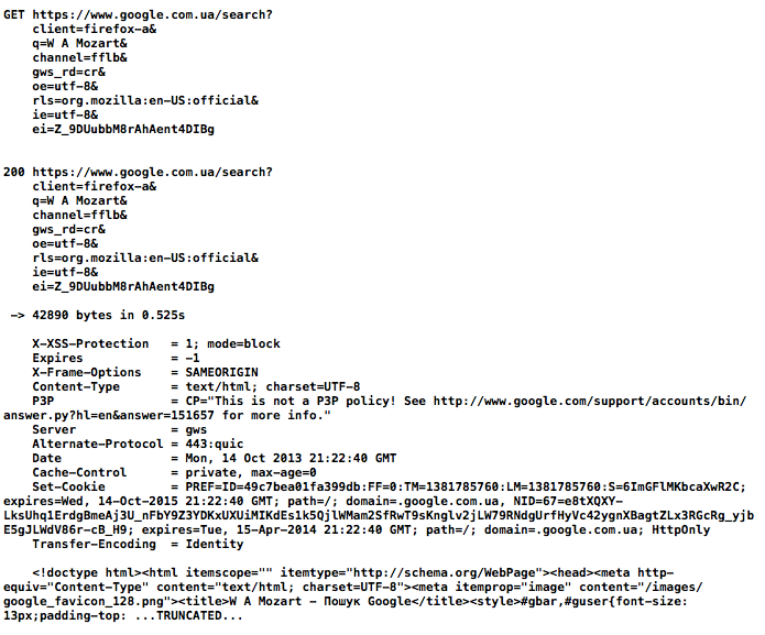 AFNetworkingLogger example