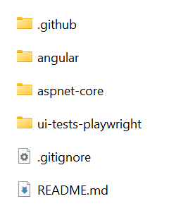 Client Server Folders