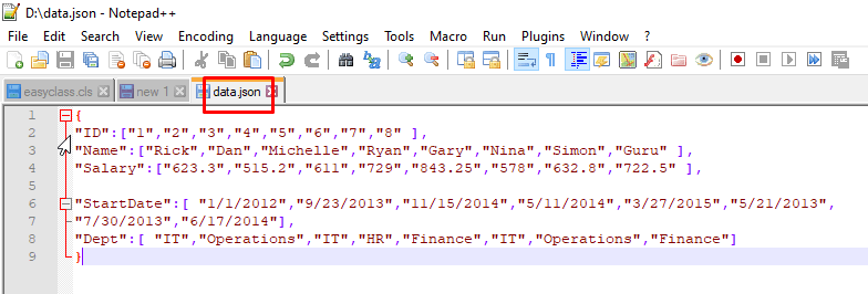 Reading and Writing JSON files in R