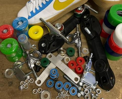 Rollschuhe Einzelteile