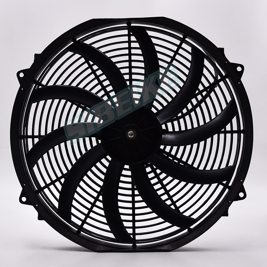 SPAC 16" 12V/24V 120W Auto Bus Truck AC Cooling Radiator Fan - Guangzhou Sibeike International