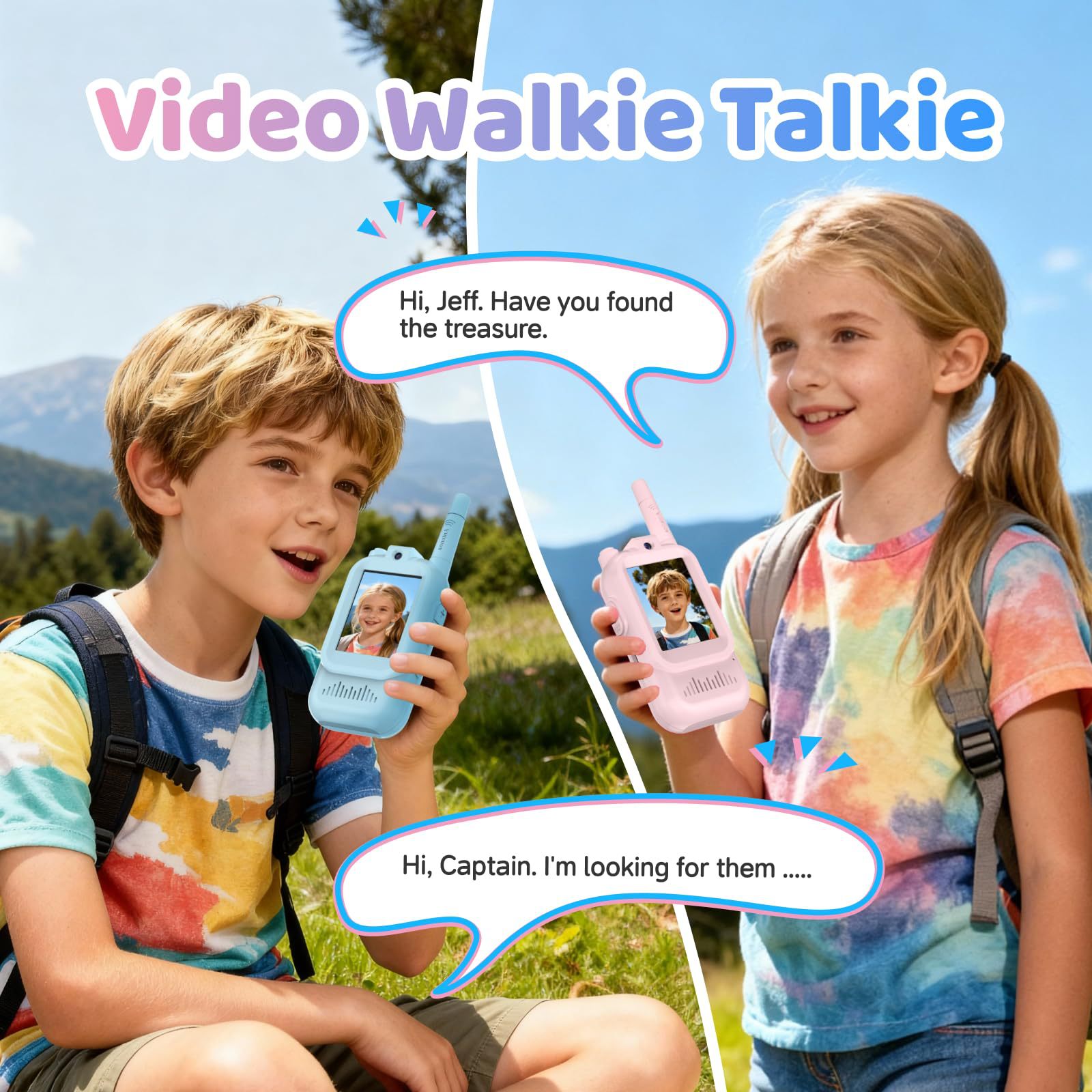 2026 New Children's Video Intercom Cartoon Pager HD Call Toy - Shenzhen Jin Da Hui Plastic Prod